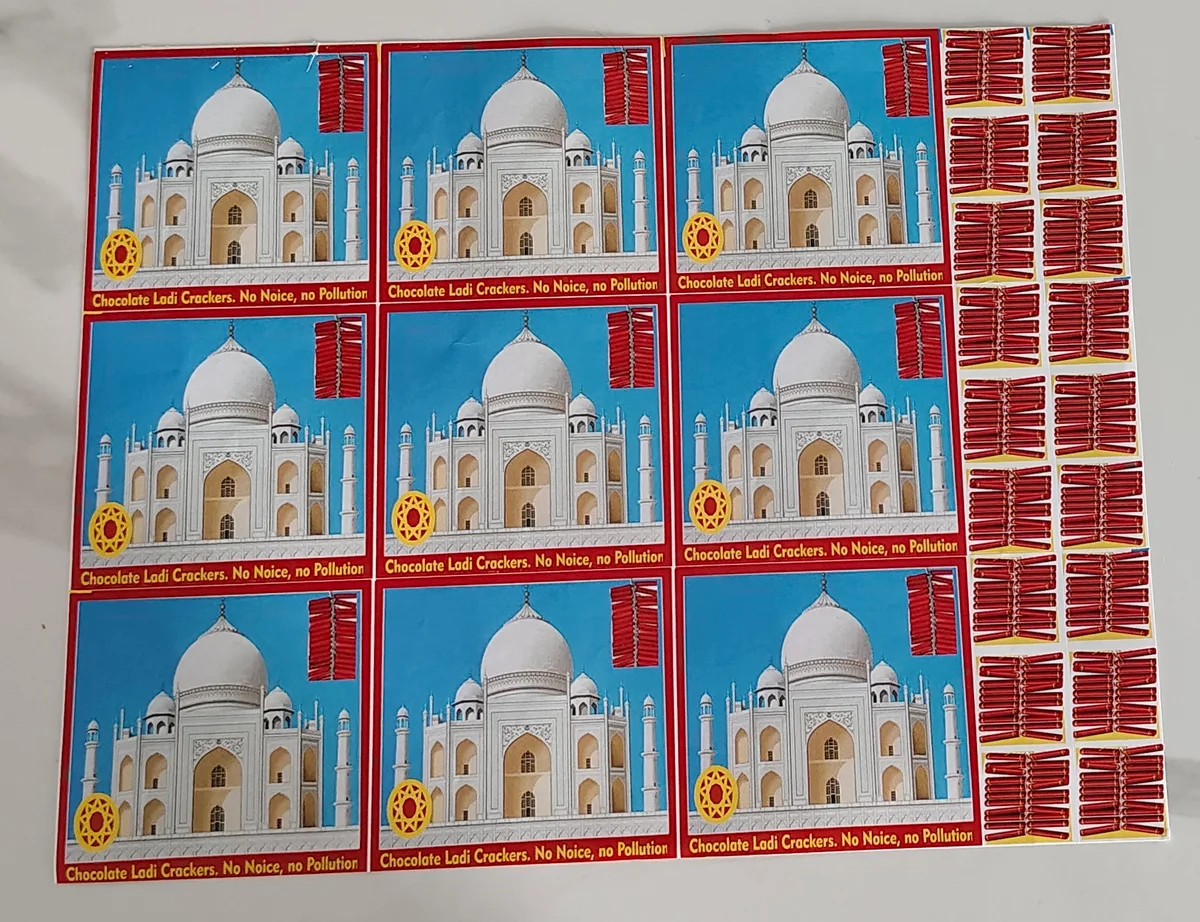 Taj Mahal sticker