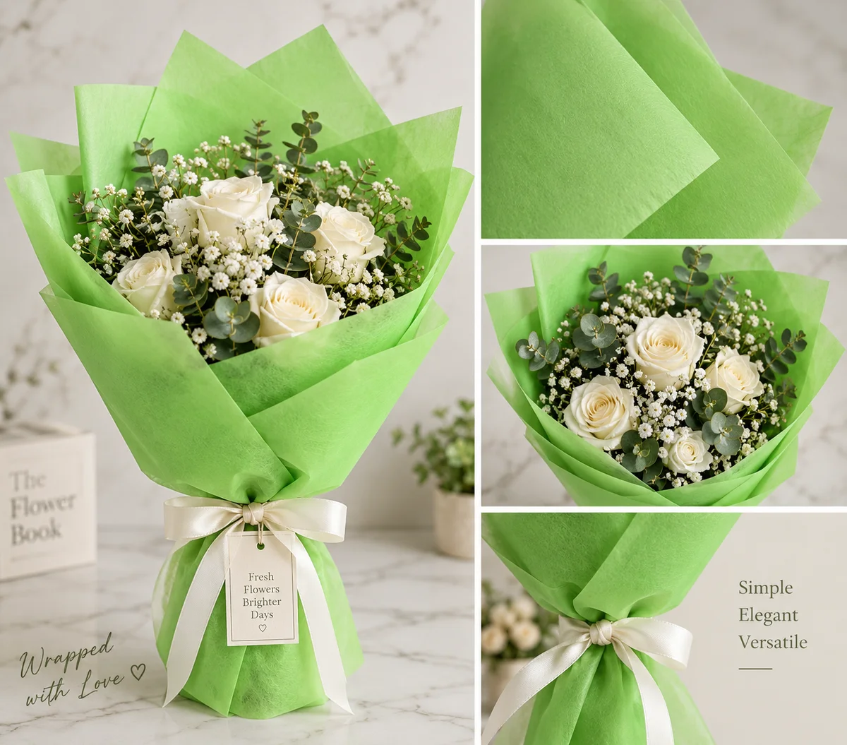 Non wooven flower wrap sheet