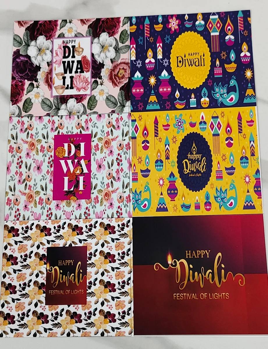 Happy Diwali big bar sticker