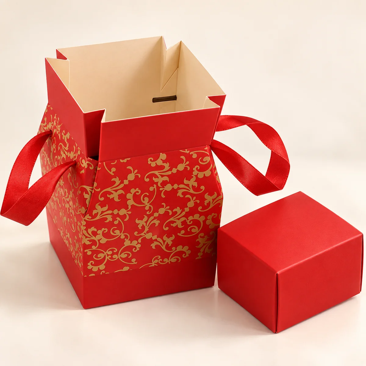 Red color chocolate box 10pc