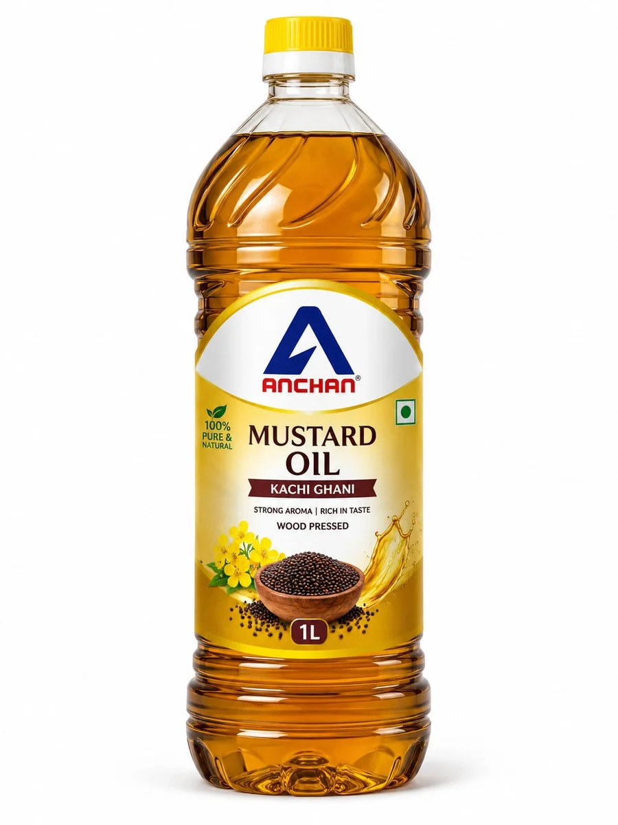 Anchan Mustard Oil – Kachi Ghani