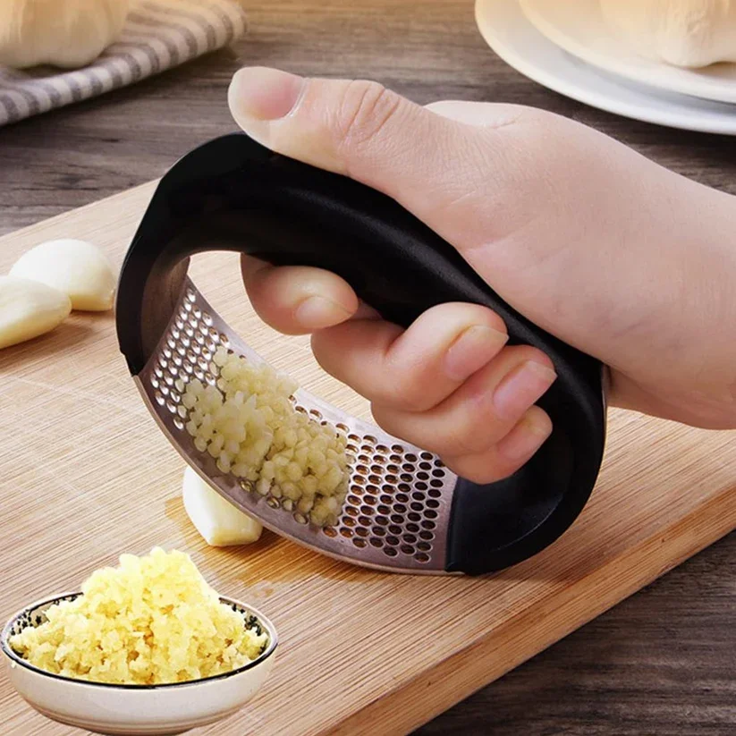Garlic Press – Rocking Stainless Steel Ginger Mincer for Kitchen