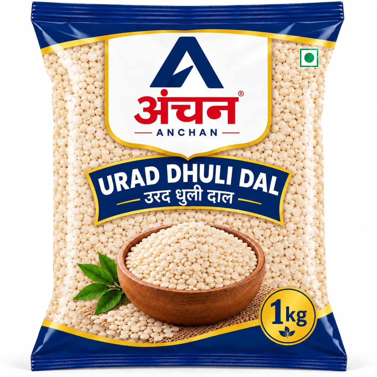 Anchan Urad Dal Dhuli