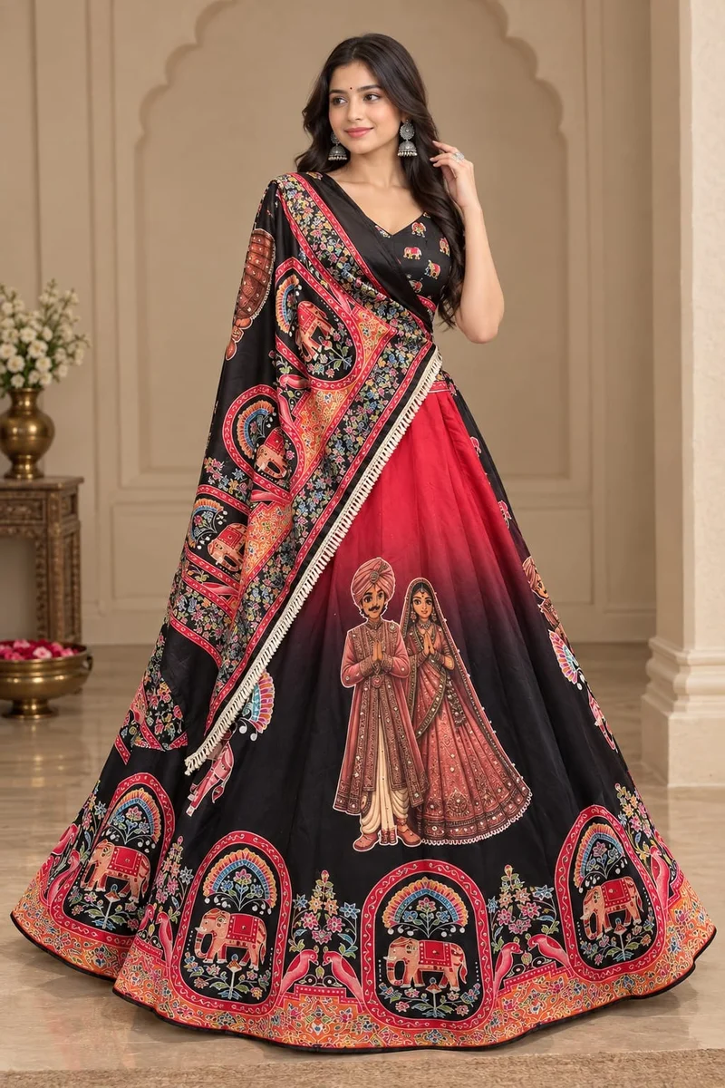 Royal Heritage Lehenga Choli Set
