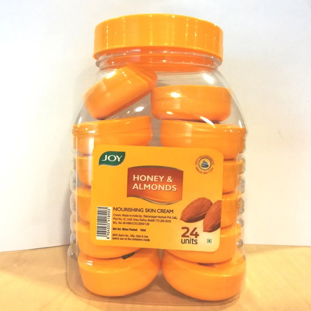 Joy almond & honey cream MRP 10 (24pc)