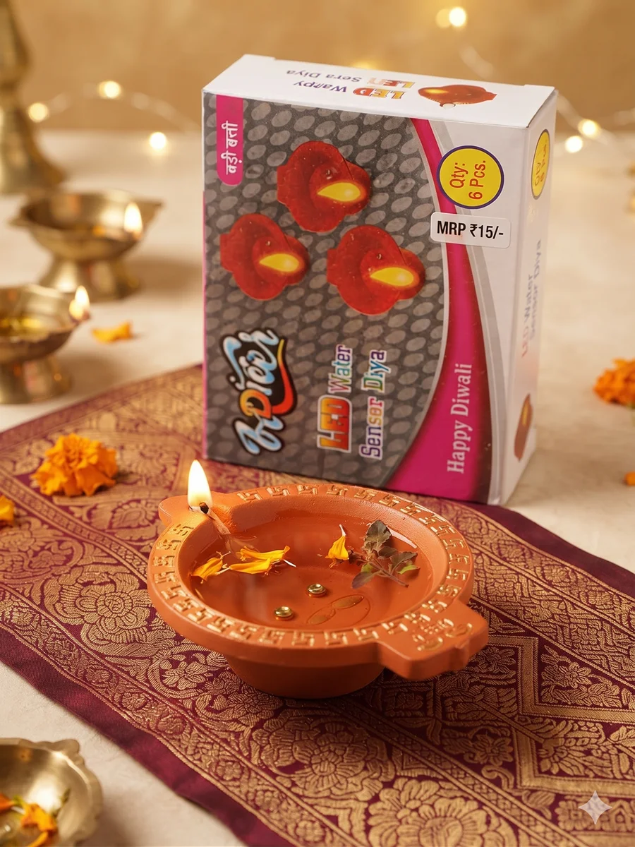 Water Diya MRP 15 (12 pc)