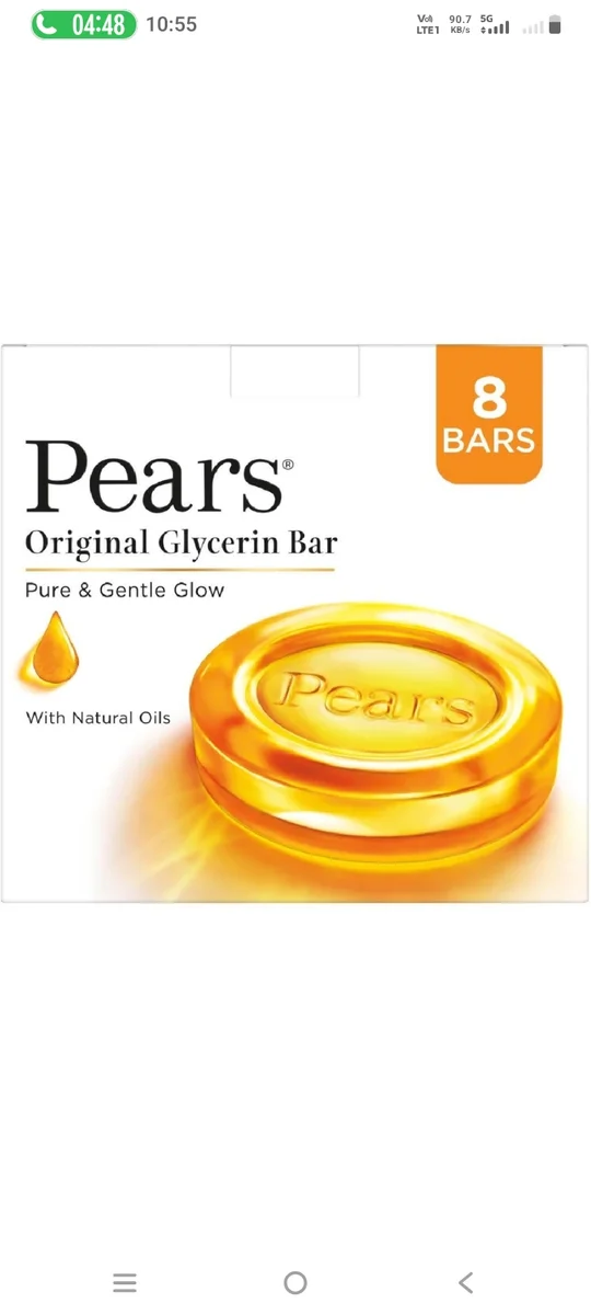 Pears soap (8*125gm) MRP 610 2
