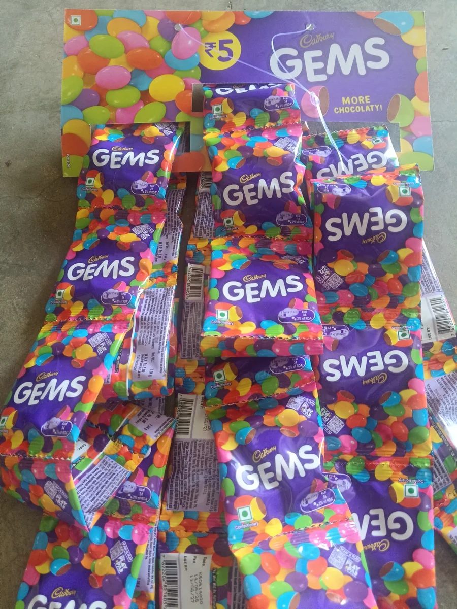 Cadbury gems MRP 5 (54pc)