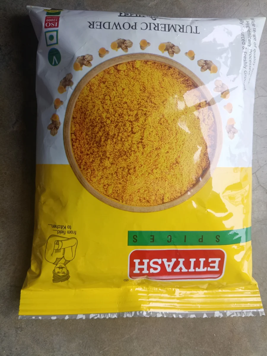 ETIYASH HALDI POWDER MRP 45 (10 pc)