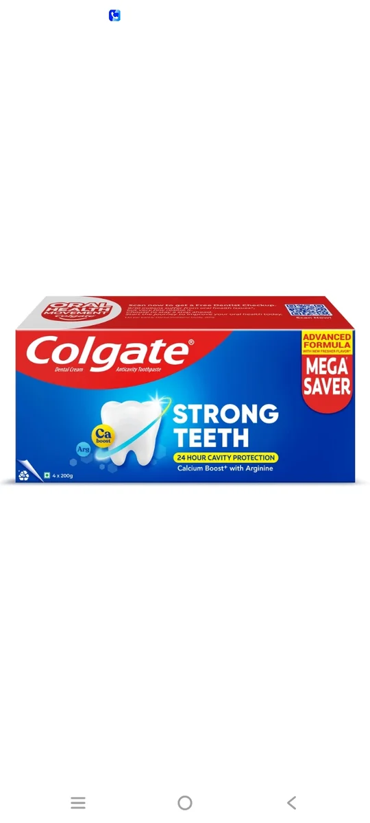 Colgate combo (200g* 4) mrp 540