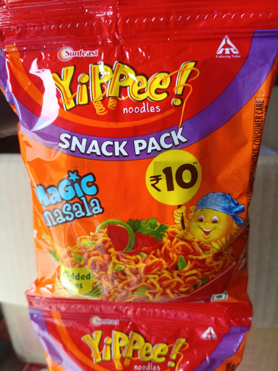 Yippee noodle mrp 10 (12 pis )