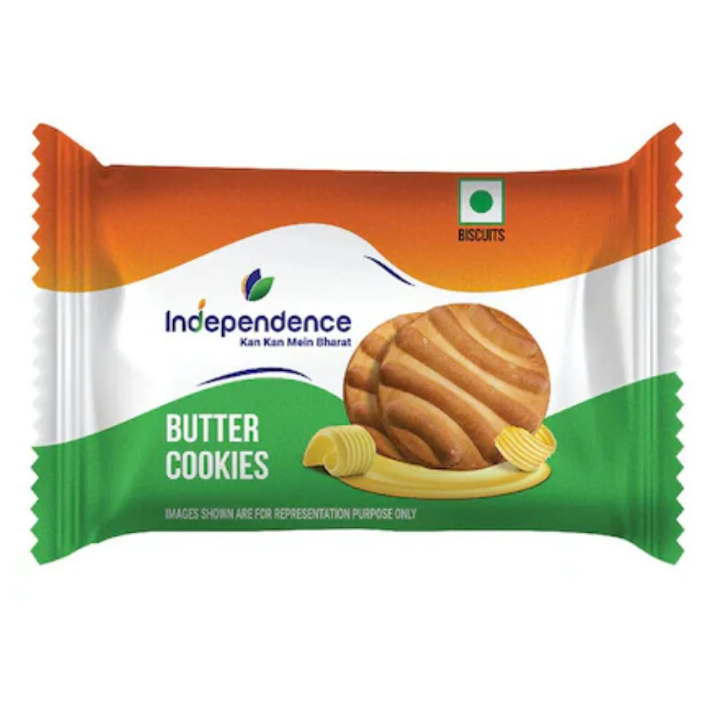 Reliance Independence butter biscuit MRP 5