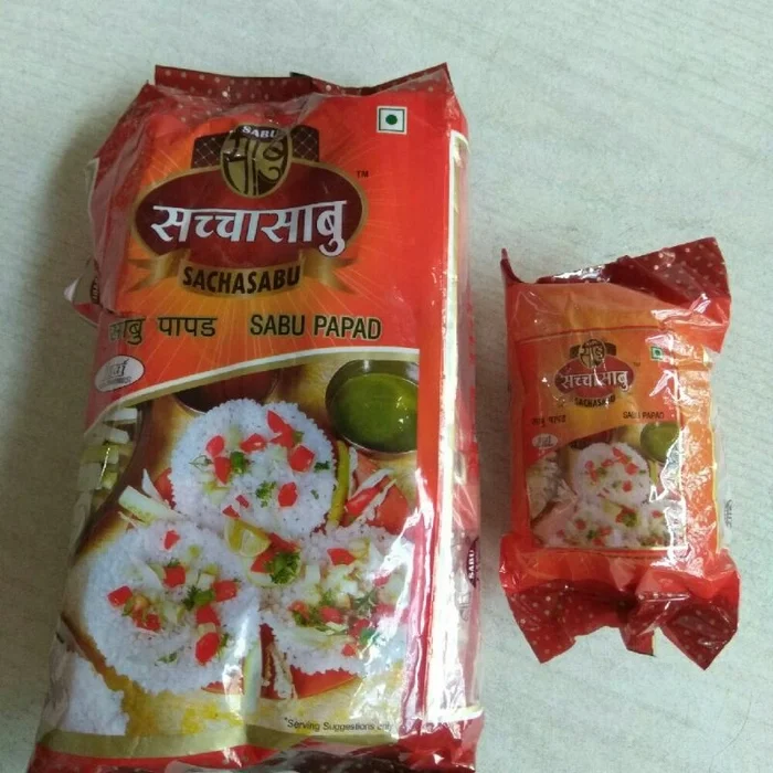 Sabudana papad mrp 25 (6pc paket)