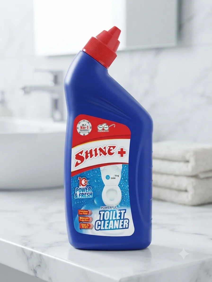 Shine+ toilet cleaner MRP 90