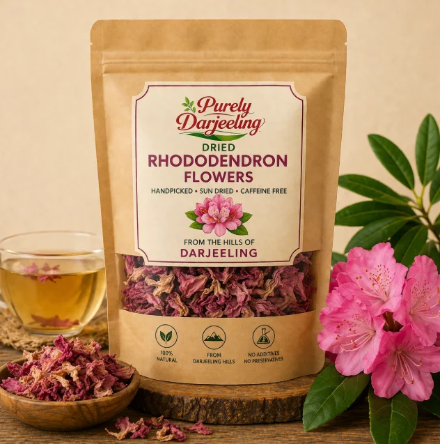 Dried Rhododendron Flower