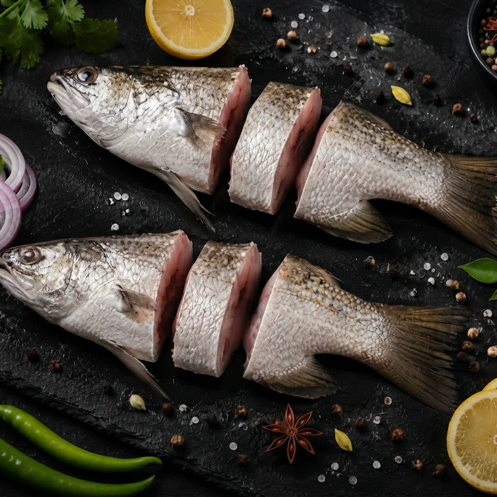 Chara Bhetki Fish (ছোটো ভেটকি)