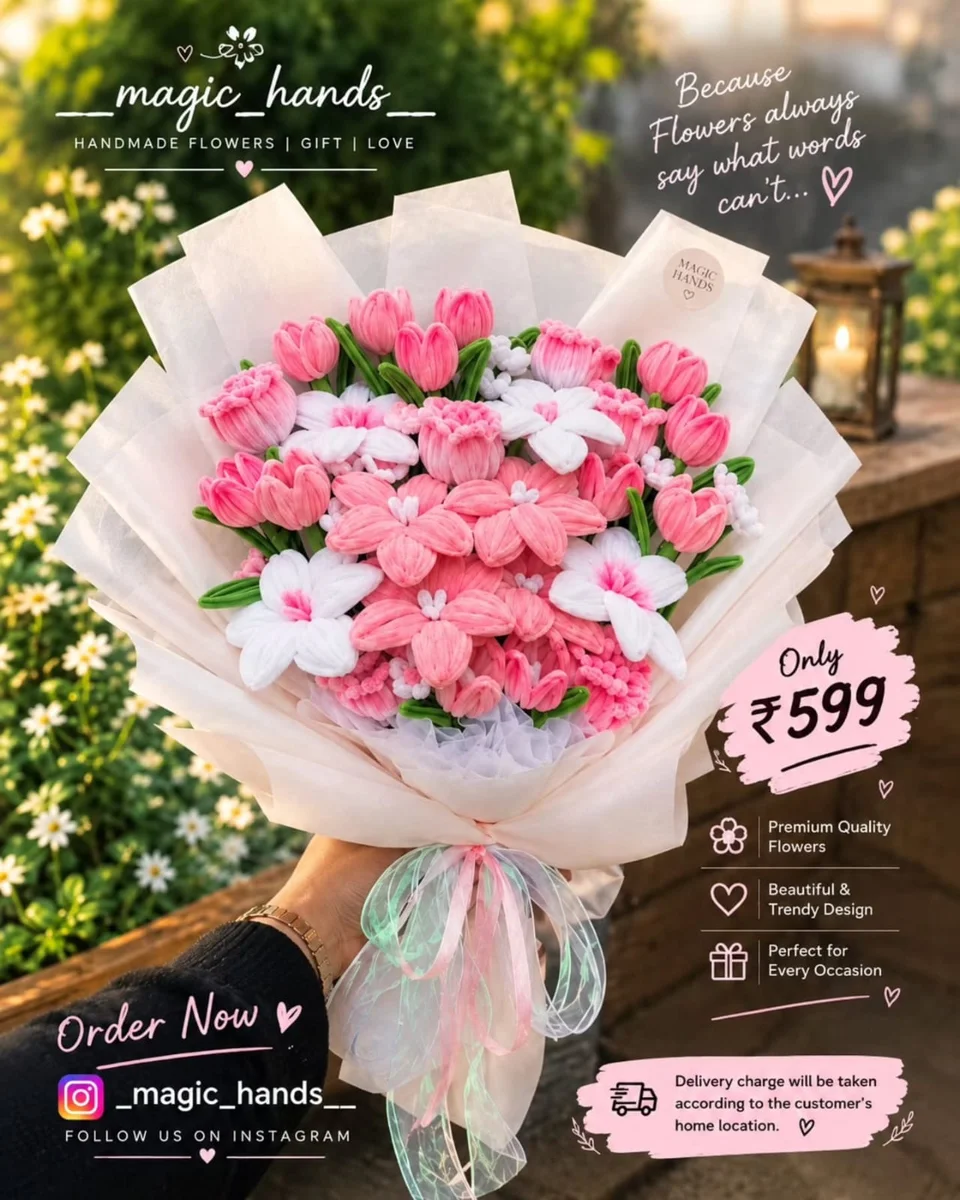 Pink flower