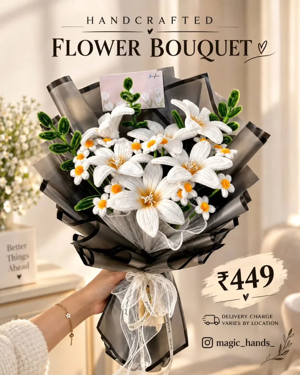White and yellow flower