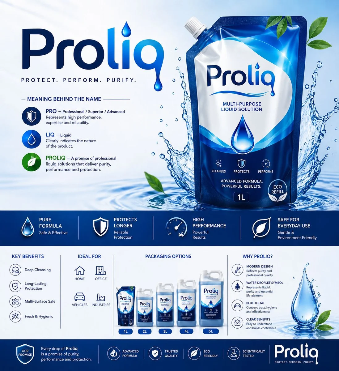 Proliq Detergent liquid