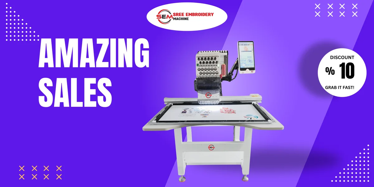 Computerized Embroidery Machine
