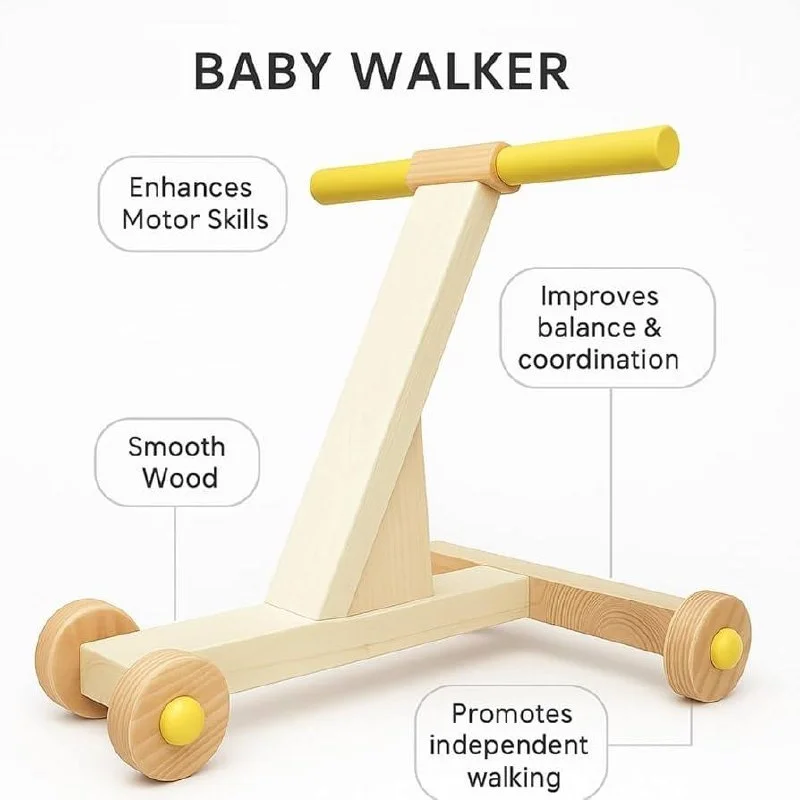 Baby Walker Wooden