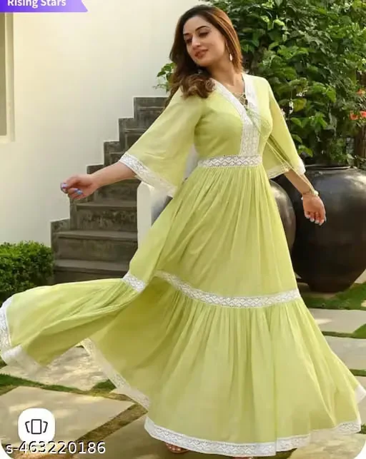 TRENDING LOKI COLOUR GOWN LONG ANARKALI KURTA FOR WOMEN