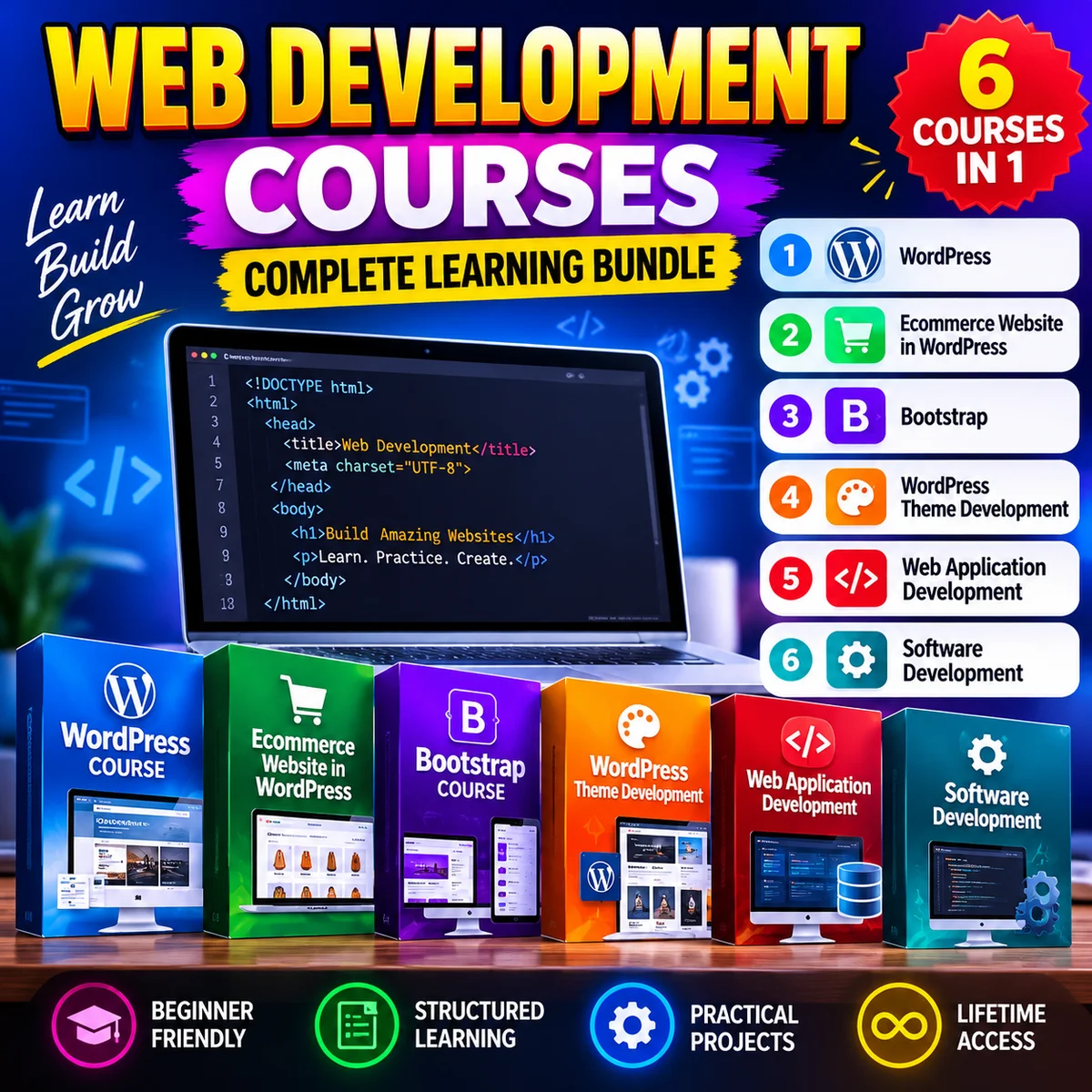 Web development courses