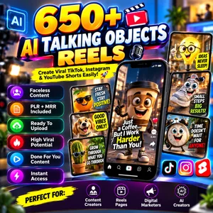 🤖 650+ AI Talking Objects Reels!