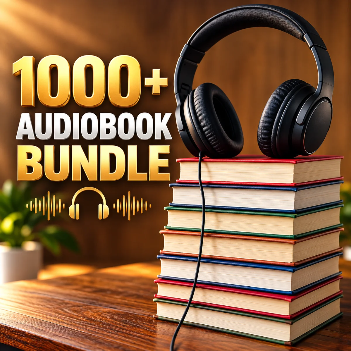 1,000+ Audiobooks in one bundle!