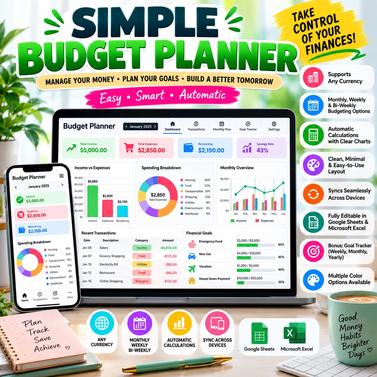 Simple Budget Planner