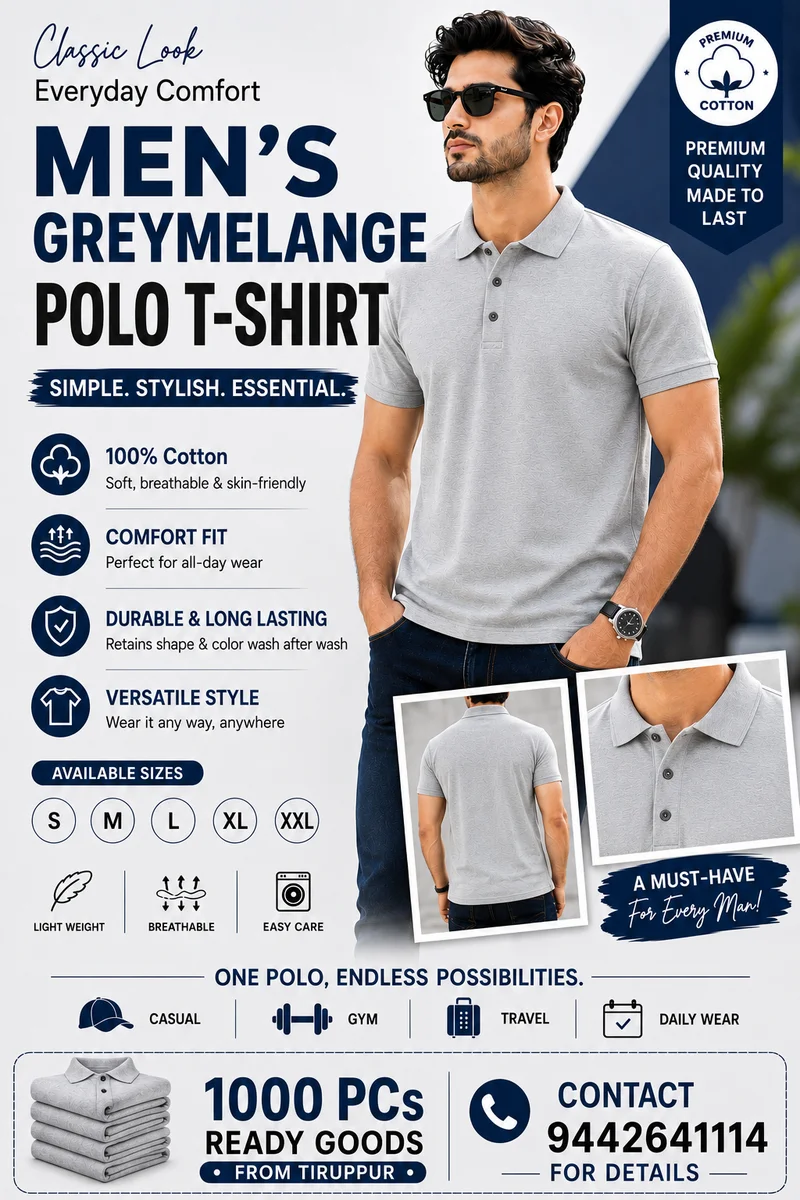 Men's polo T-shirts