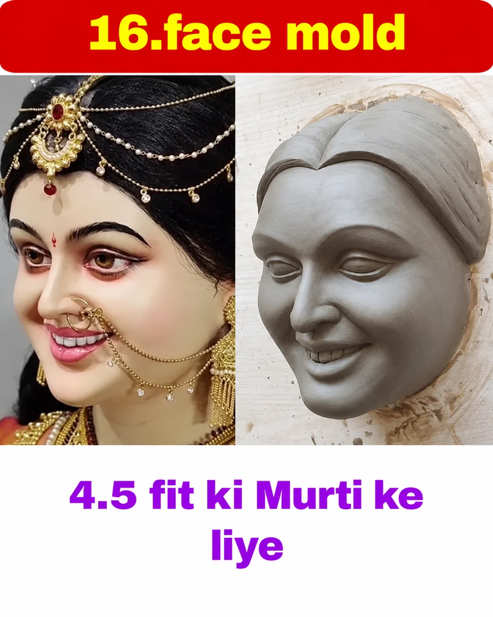 Smili Face Structure For 4,5  Feet murti . 16 model