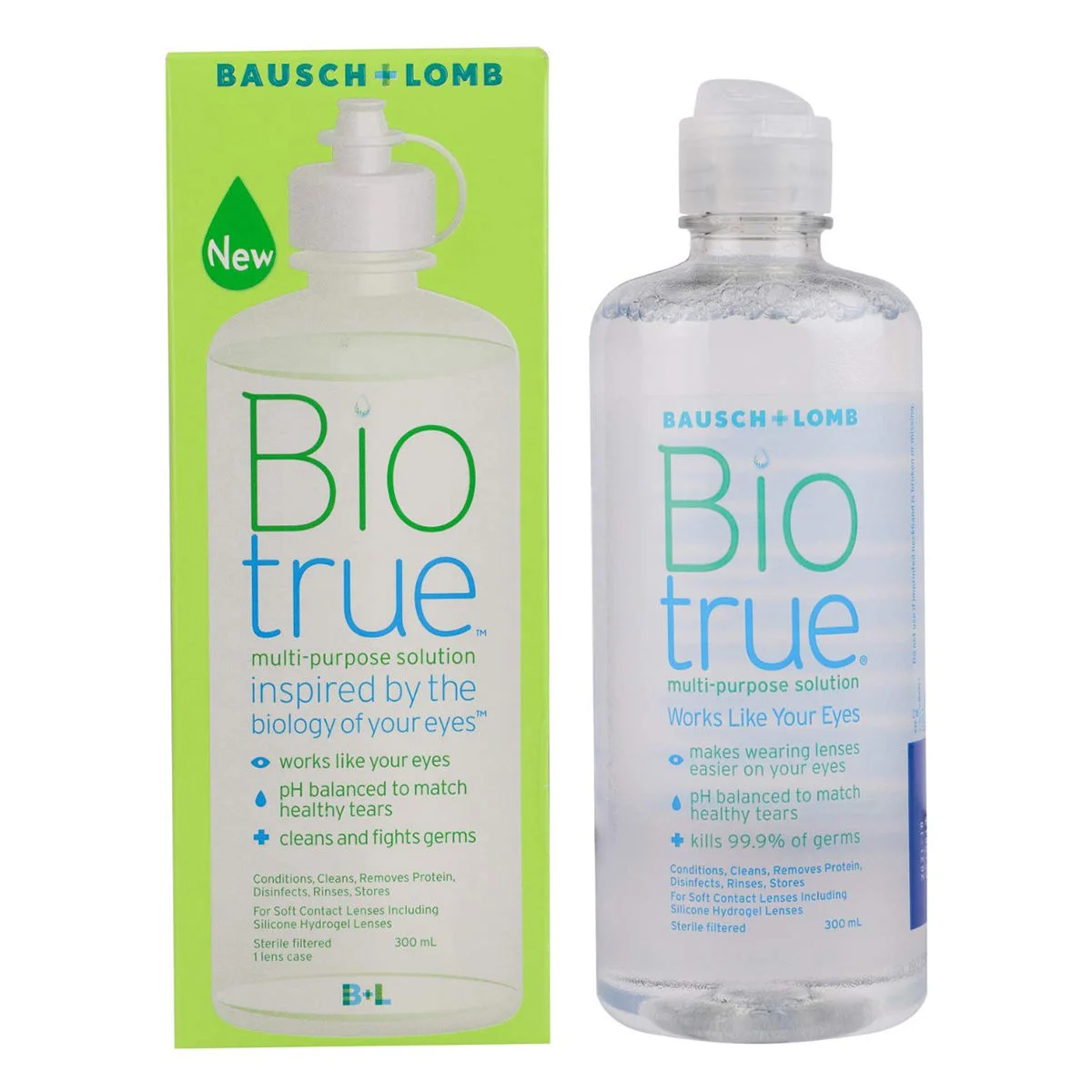 BIOTRUE 300 ML LENS CARE SOLUTION