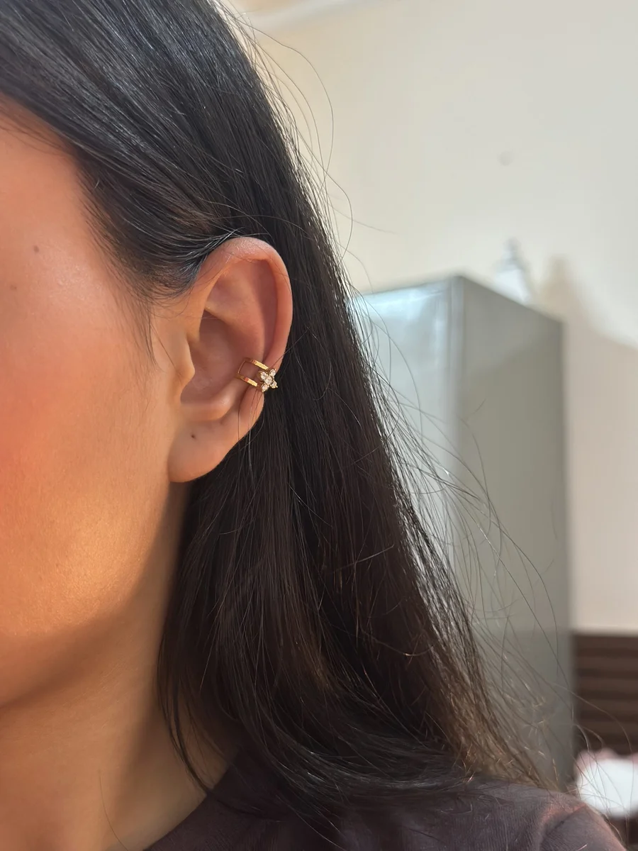 Flower Earcuffs 3