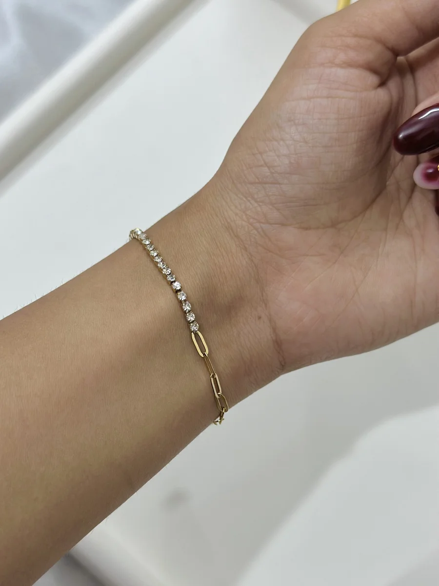 Half Tennis Bracelet 2