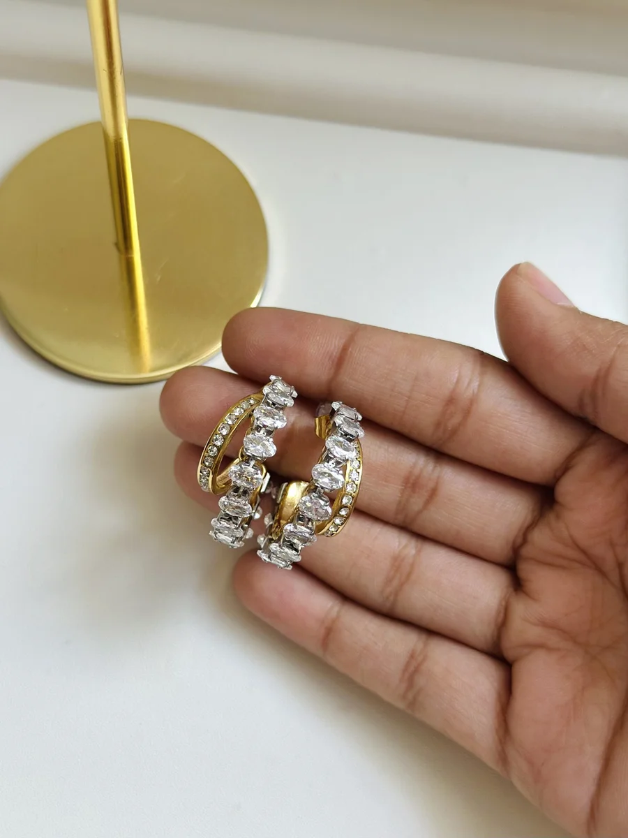 Luxe Glimmer Earrings 2