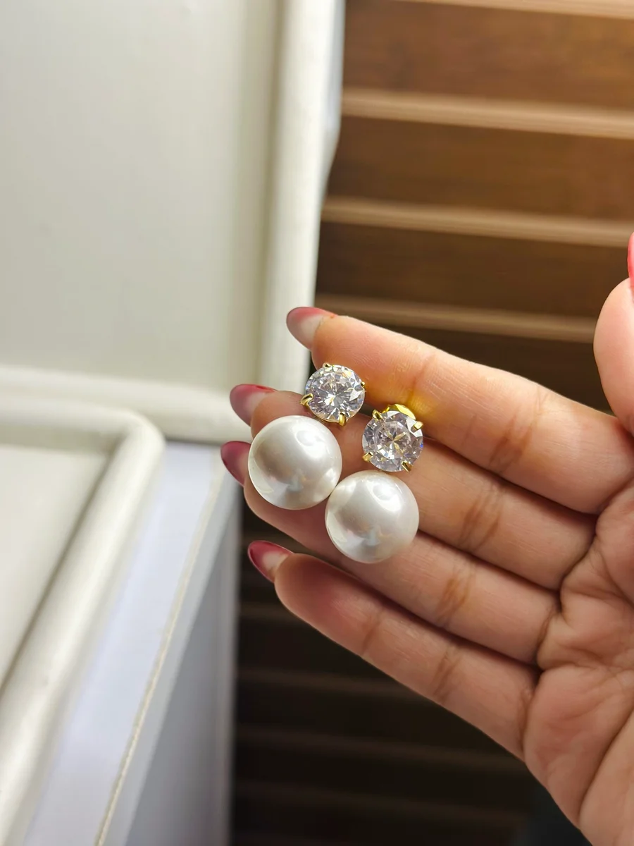 Premium Pearl Diva Earrings 2