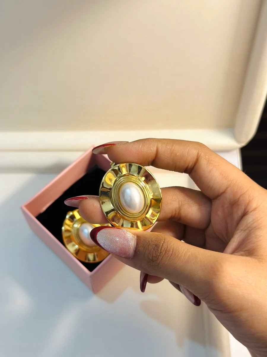 Statement Pearl Earrings 2