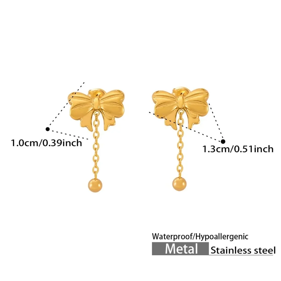 Colette Bow Earrings
