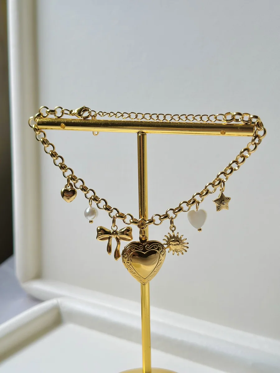Heart Charm Bracelet 3