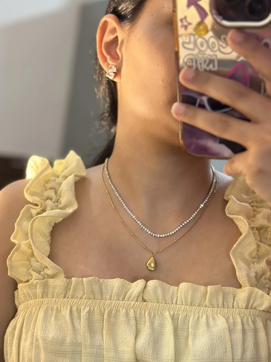 Doubled Layer Design Necklace 2