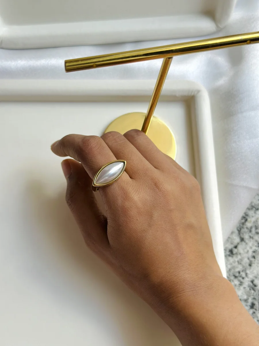 Vintage Pearl Ring 4