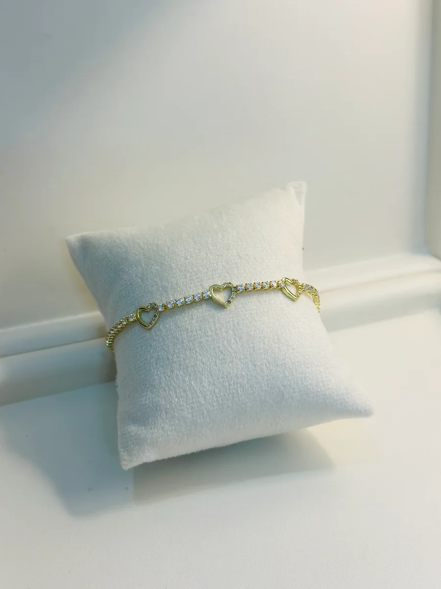 Heart Stone Bracelet