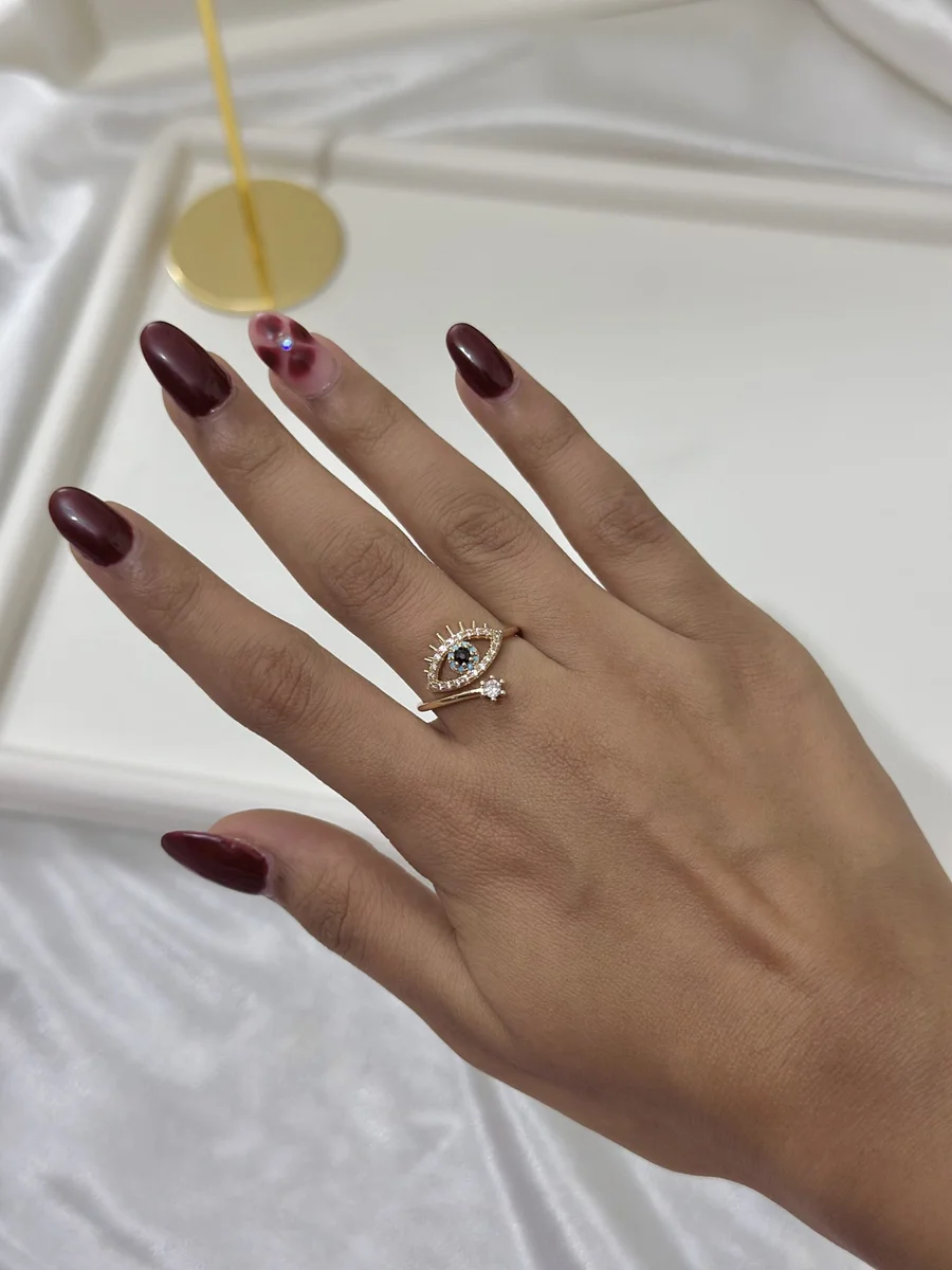 Evil Eye Ring 2