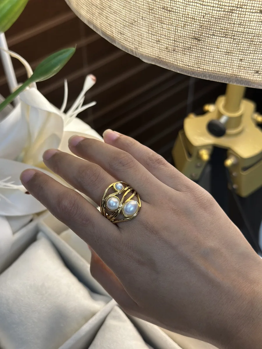 Pearl Luxe Ring 3
