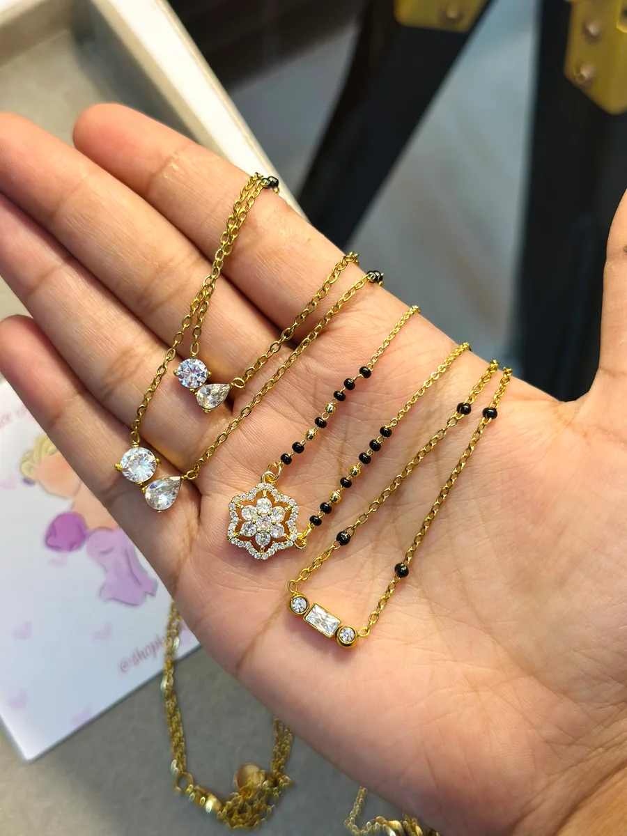Double Diamond Mangalsutra 3