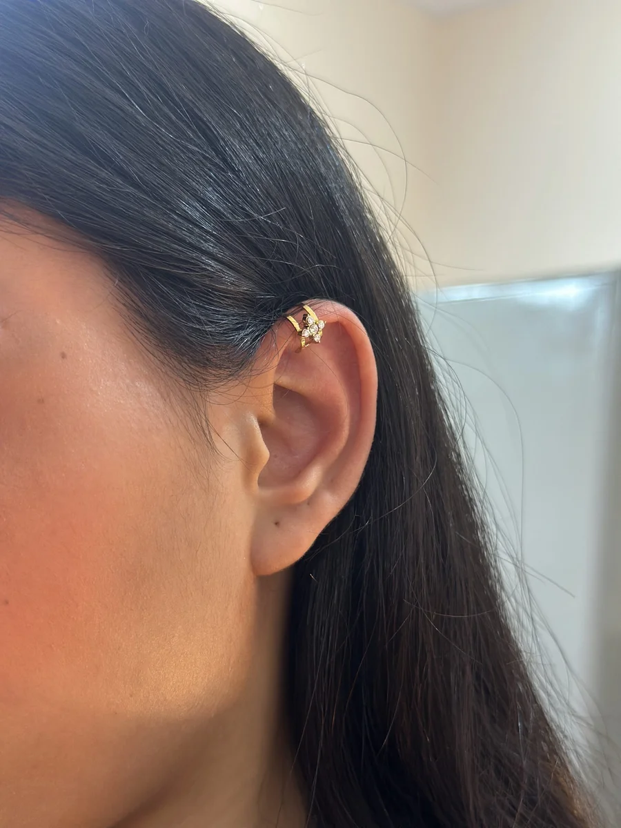 Flower Earcuffs 2