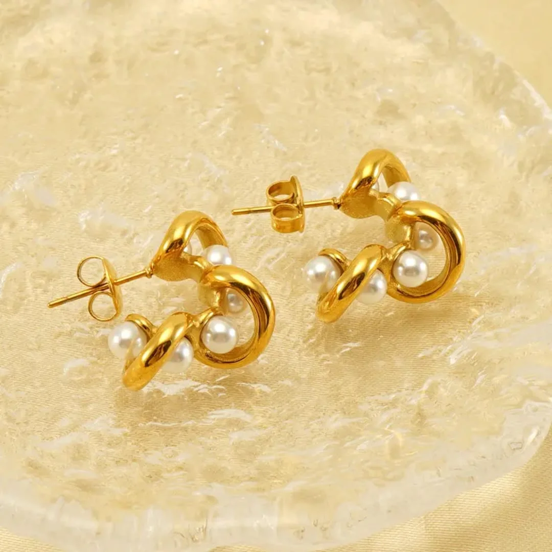 Pearl Korean Earrings