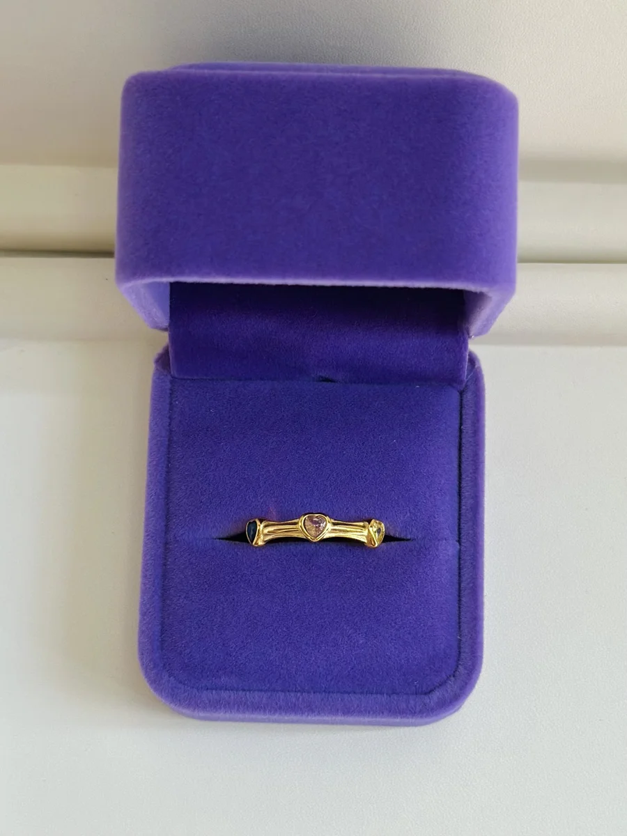 Gem Heart Ring 3
