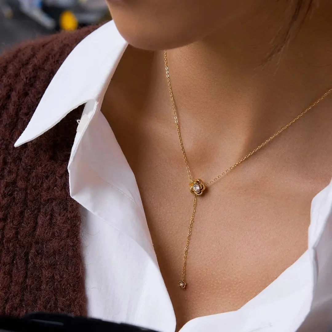 Rose Chain Necklace